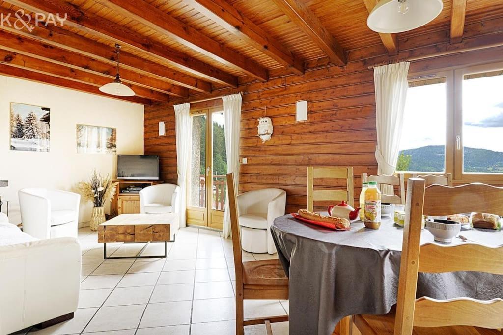 Chalet Le Grizzli-3 Chambres- 8 Couchages- Vue Imprenable Le Tholy